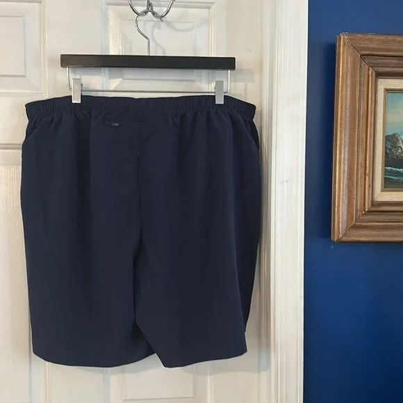 NWT Men’s Navy Blue Merrell Terrain Run Shorts Wicking Size XXL - Picture 5 of 9